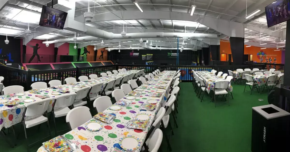 birthday party tables